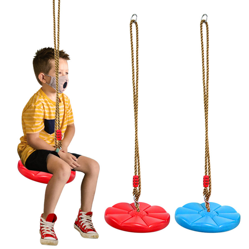 Outdoor Furniture Kids - Kinderschijfschommel Kind Binnen- en buitensport Rood
