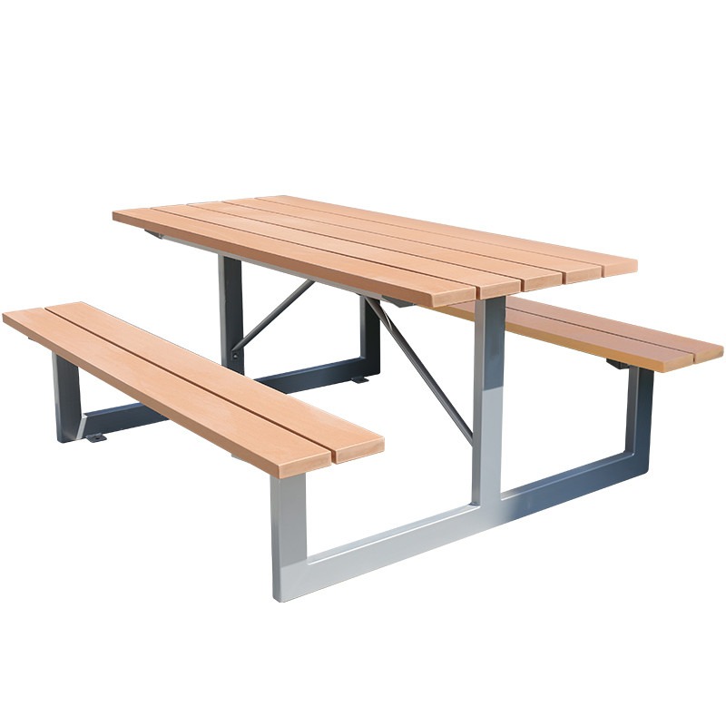 Outdoor Furniture Bench - Buitenmeubilair kunststof houtcomposiet picknicktafel restaurant koffieshop