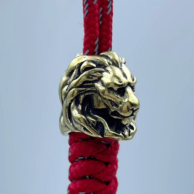 Outdoor Furniture Diy - Lion King Head Sculptuur Messing Mes