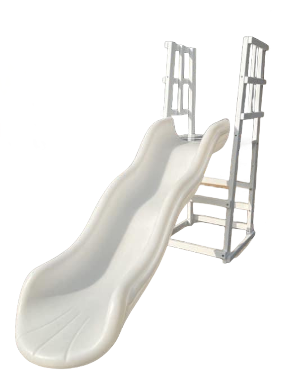 Outdoor Furniture Kids - Hot Sale Witte Dubbele Glijbaan Indoor
