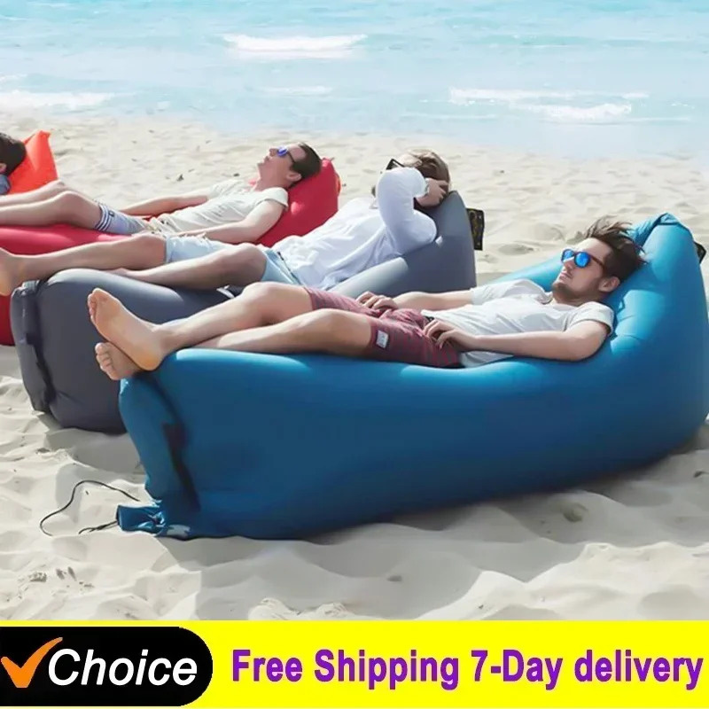 Outdoor Daybed Sofa - Draagbare opblaasbare buitensofa, opblaasbare buitenzitplaats, opblaasbare