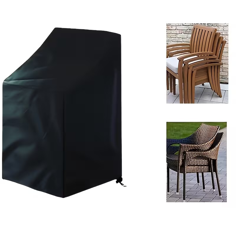 Outdoor Furniture Cover - 1 stuk stevige, stapelbare buitenstoelhoes, geschikt