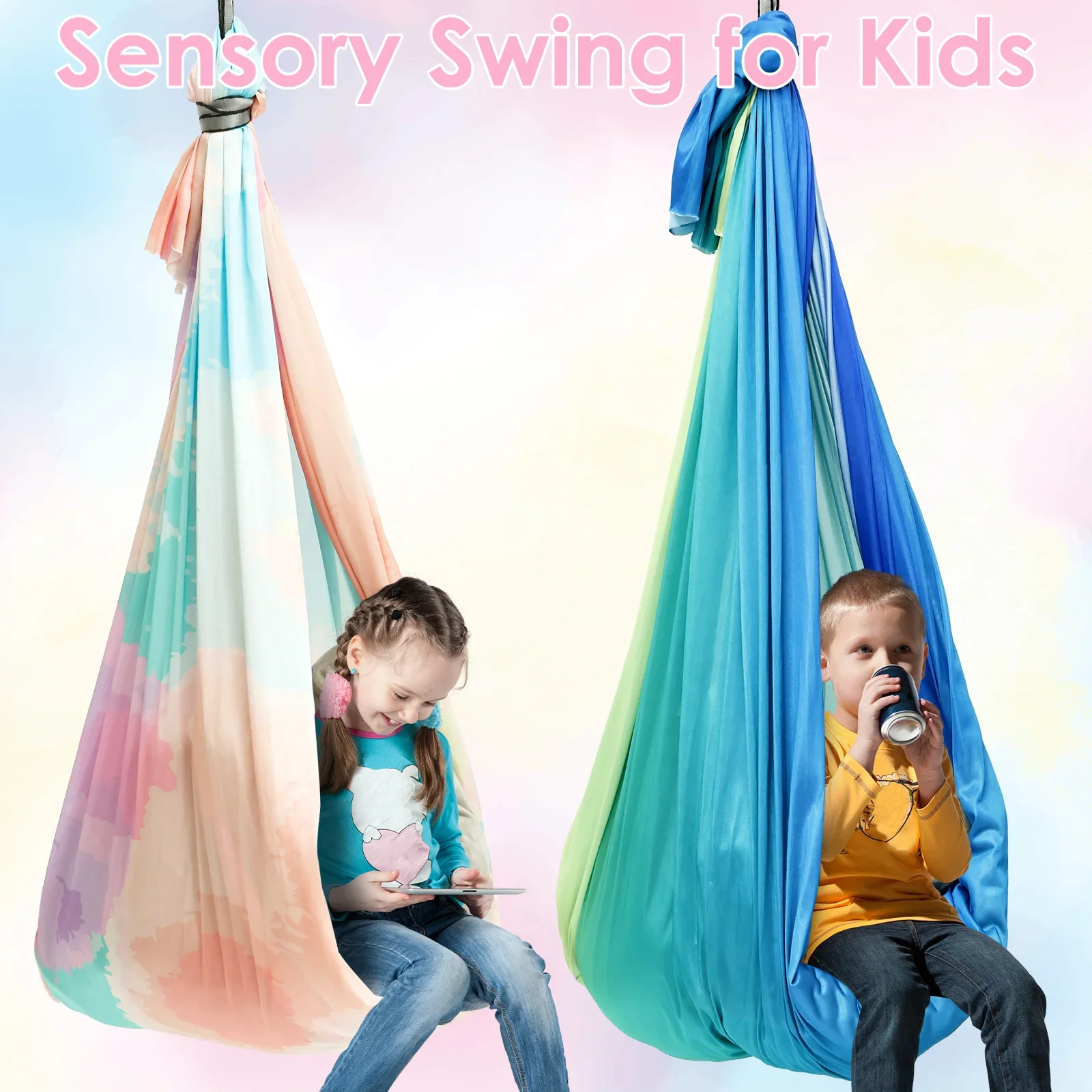 Outdoor Furniture Kids - Zintuiglijke schommel Comfortabele zintuiglijke hangmat voor