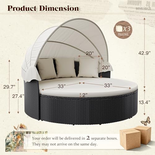 Tuinmeubilair ronde buiten-dag - Outdoor Daybed Sofa recensie en prijs