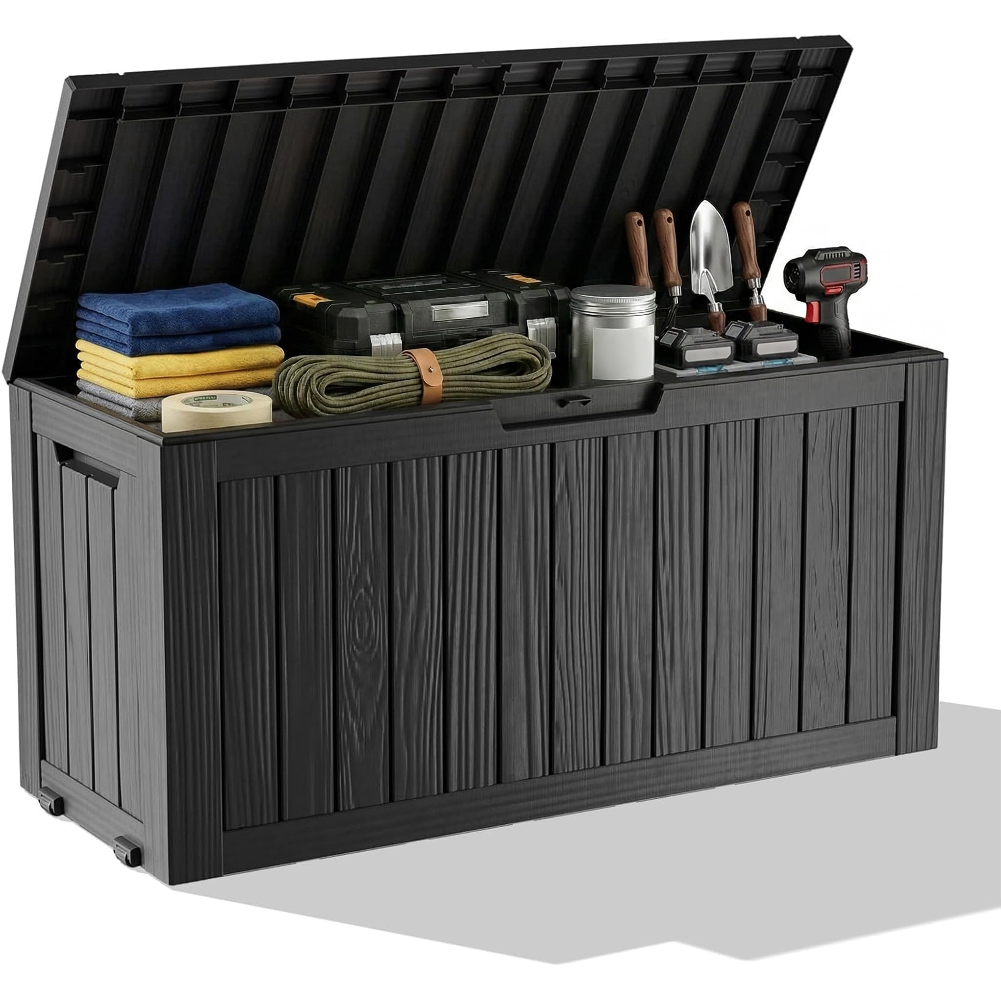 Waterdichte hars opbergbox voo - Outdoor Furniture Bench recensie en prijs