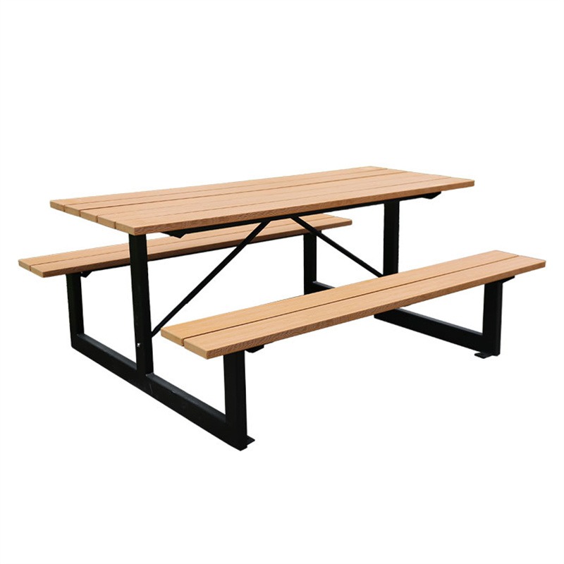 Buitenmeubilair kunststof hout - Outdoor Furniture Bench recensie en prijs