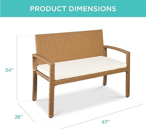 Buitenbank voor 2 personen, ri - Outdoor Furniture Bench recensie en prijs