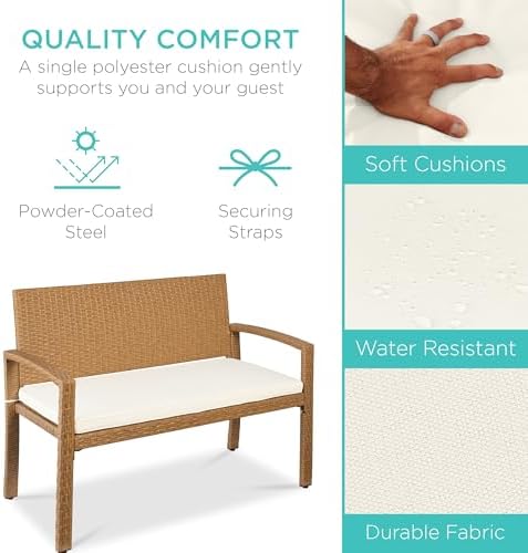Buitenbank voor 2 personen, ri - Outdoor Furniture Bench recensie en prijs