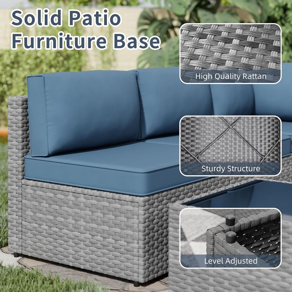 5-delige tuinmeubelset met vuu - Outdoor Furniture With Fire Pit Table recensie en prijs