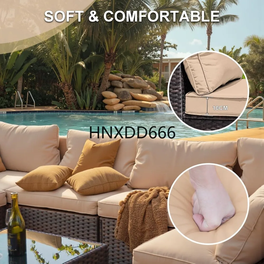 7-delige tuinmeubelset met vuu - Outdoor Furniture With Fire Pit Table recensie en prijs