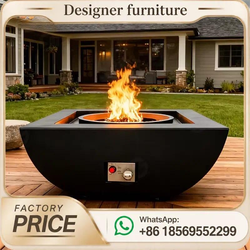 Op maat gemaakte buiten gasvuu - Outdoor Furniture With Fire Pit Table recensie en prijs