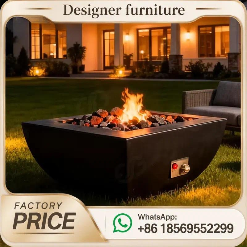Op maat gemaakte buiten gasvuu - Outdoor Furniture With Fire Pit Table recensie en prijs