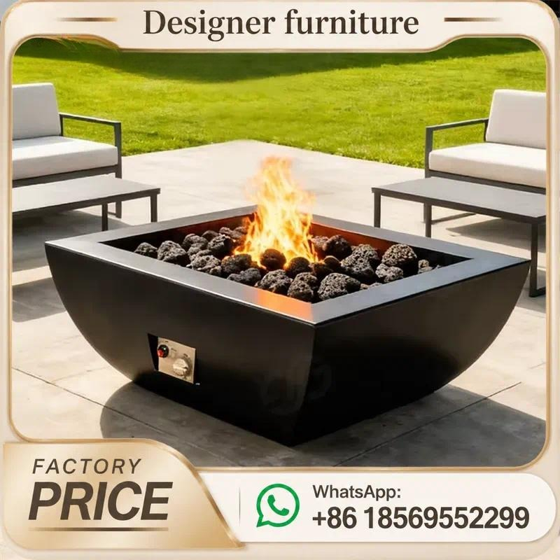 Op maat gemaakte buiten gasvuu - Outdoor Furniture With Fire Pit Table recensie en prijs