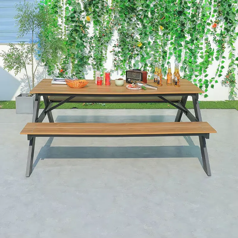 Moderne aluminium tuinmeubelen - Outdoor Furniture Bench recensie en prijs