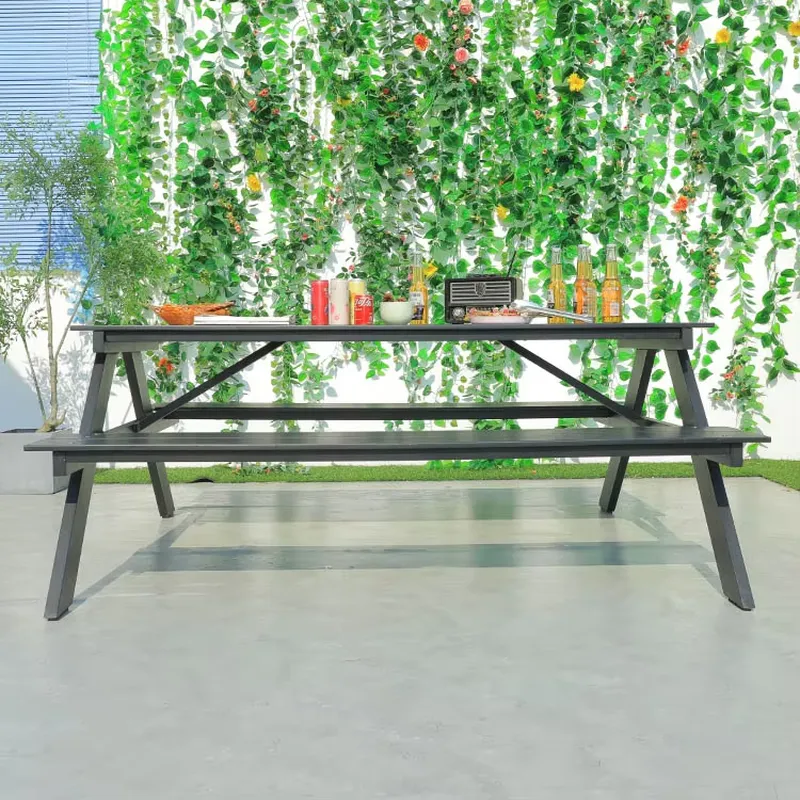 Moderne aluminium tuinmeubelen - Outdoor Furniture Bench recensie en prijs