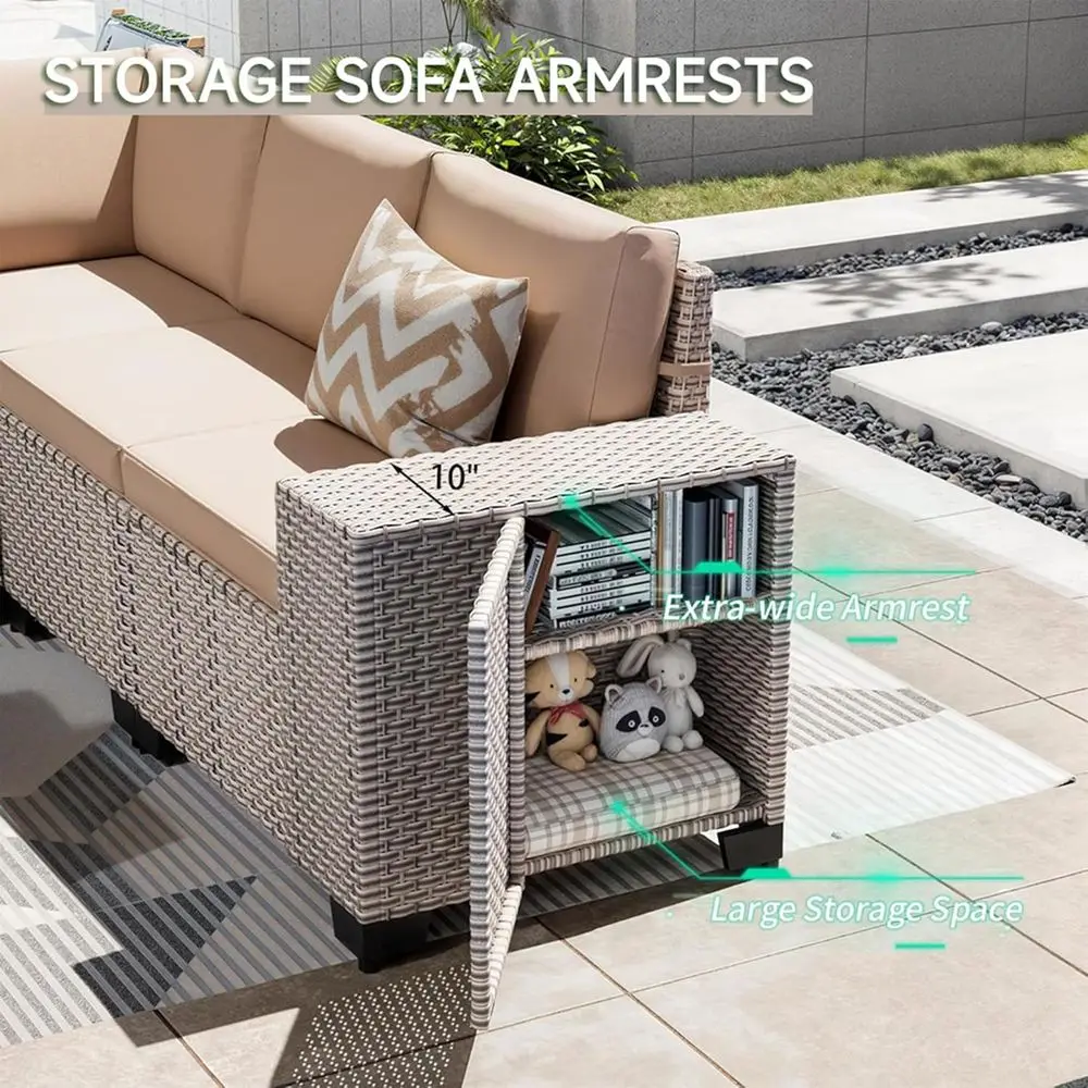 7-delige tuinmeubelset met vuu - Outdoor Furniture With Fire Pit Table recensie en prijs