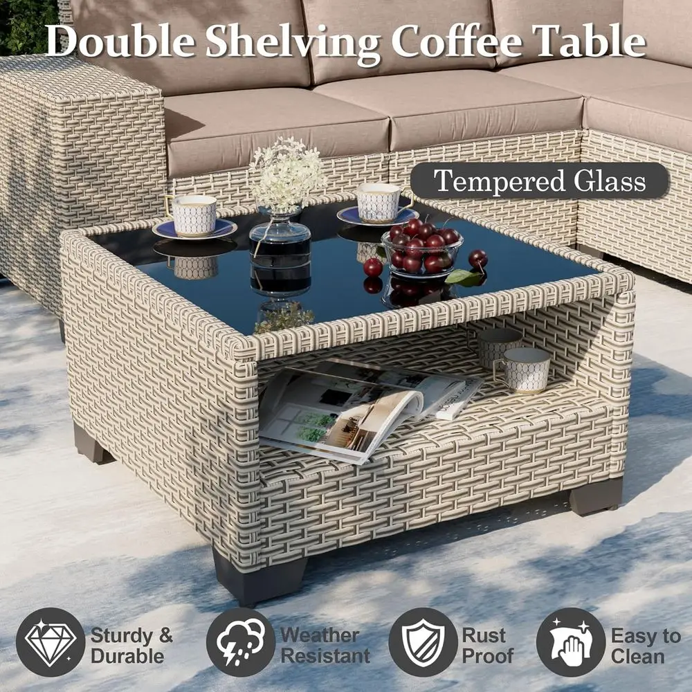 7-delige tuinmeubelset met vuu - Outdoor Furniture With Fire Pit Table recensie en prijs