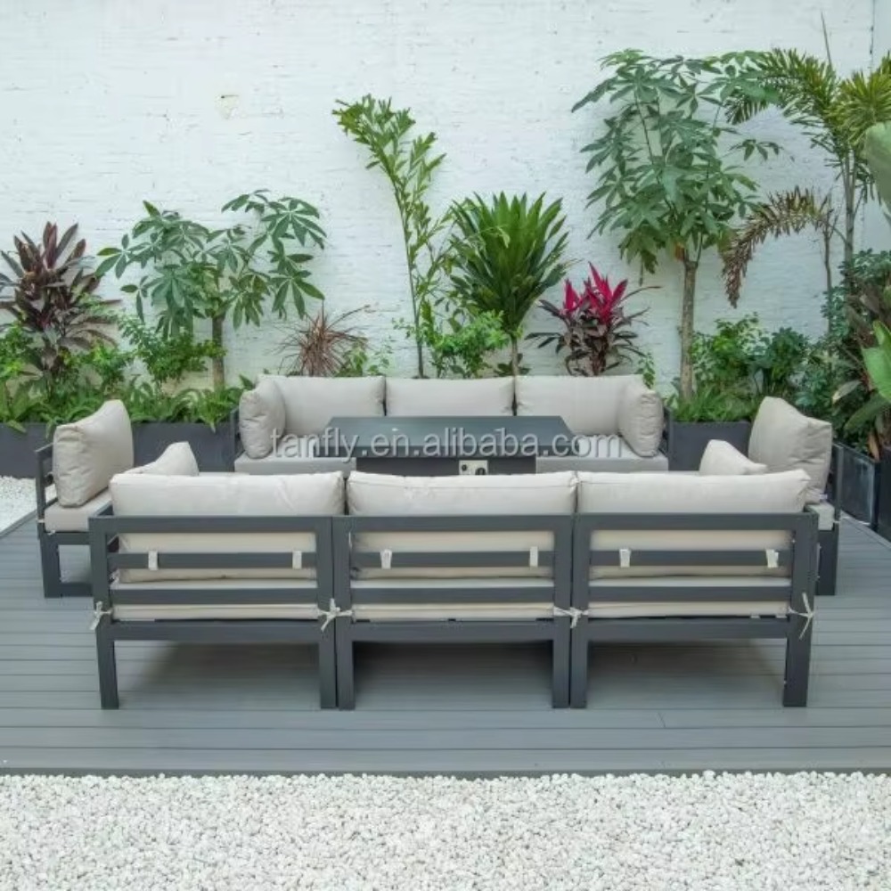 Villa Hotel Buitenmeubelenset  - Outdoor Furniture With Fire Pit Table recensie en prijs