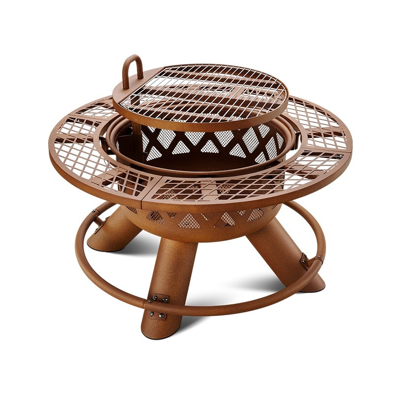 2026 Moderne Buitenhaard van S - Outdoor Furniture With Fire Pit Table recensie en prijs