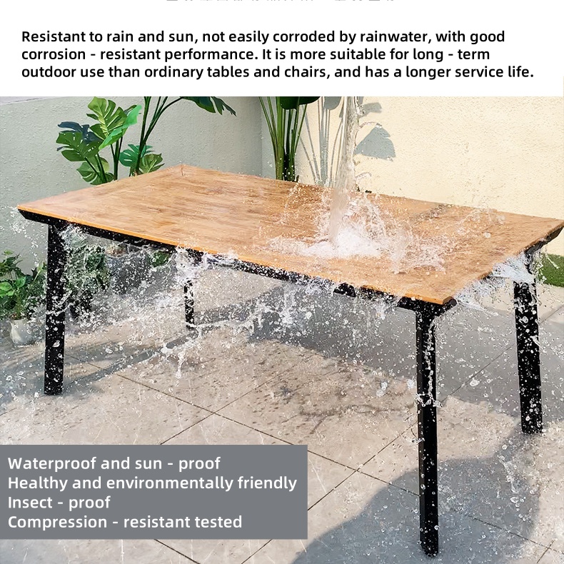 Moderne grote uitklapbare pati - Outdoor Furniture Dining Set recensie en prijs