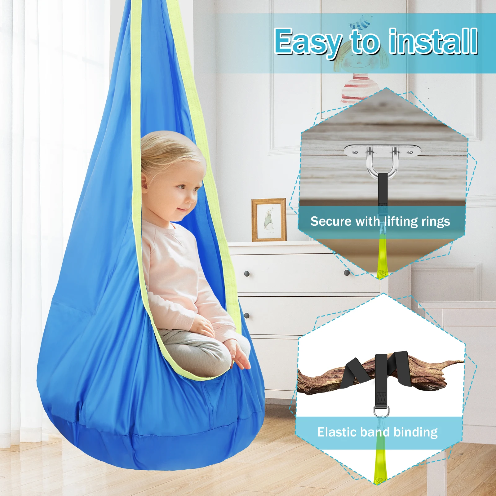 Zintuiglijke schommelstoel voo - Outdoor Furniture Kids recensie en prijs