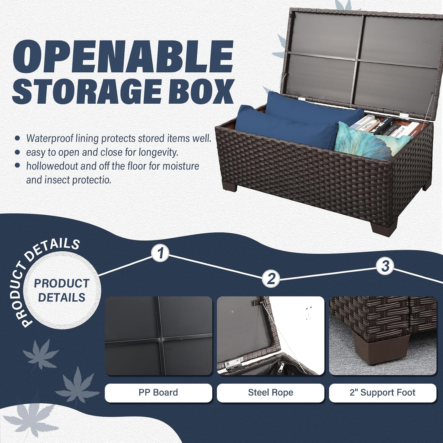 4-delige tuinmeubelset, 45 inc - Outdoor Furniture With Fire Pit Table recensie en prijs