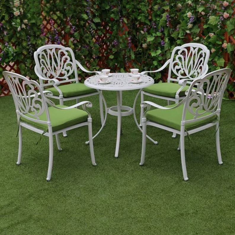 Tuinset van gegoten aluminium, - Outdoor Furniture With Fire Pit Table recensie en prijs