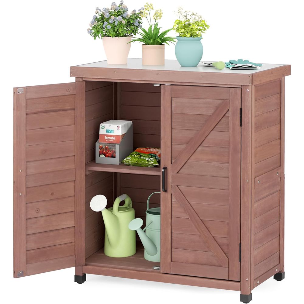Opbergkast voor buiten & plant - Outdoor Furniture Bench recensie en prijs