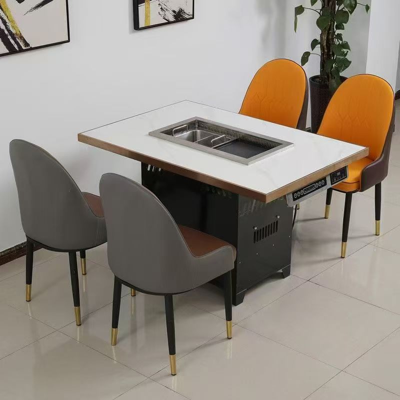 Groothandel moderne marmeren e - Outdoor Furniture Dining Set recensie en prijs