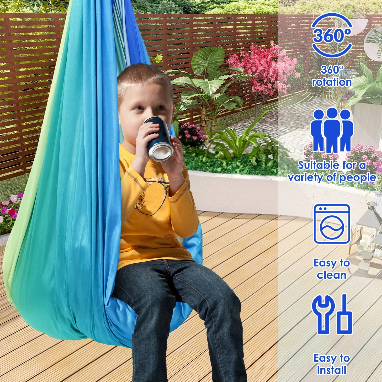 Zintuiglijke schommel Comforta - Outdoor Furniture Kids recensie en prijs